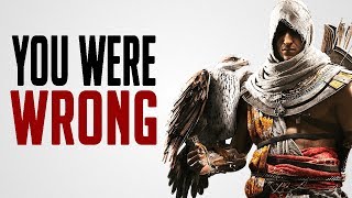 We Were WRONG About Assassins Creed Origins [upl. by Ruelle]