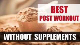 BEST POST WORKOUTNO SUPPLEMENTS बिना सप्लीमेंट का पोस्ट वर्कआउट [upl. by Terrance]