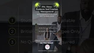 What can you benefit with BSc business and tourism management [upl. by Enigroeg]