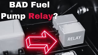 Bad Fuel Pump Relay Symptoms 6 Common Failure Signs [upl. by Harifaz]