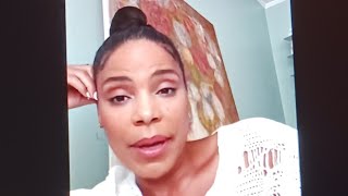 Actress Sanaa Lathan Admits being Single drove her To Alcohol 🍸 😬 [upl. by Anelleh776]