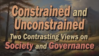 Constrained and Unconstrained  Understanding Two Contrasting Views on Society and Governance [upl. by Idnir]