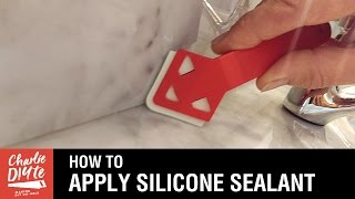 How to Apply Silicone Sealant  the Easy Way [upl. by Anomer]