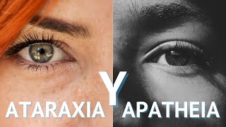 ❓¿Qué es la ATARAXIA y la APATHIA Estoica [upl. by Jamnes]