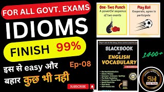 English idioms made easy Blackbook vocabulary explained  Part 08 idioms blackbookvocabulary [upl. by Lempres]