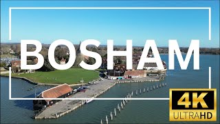 Bosham Chichester West Sussex 4K Drone Footage [upl. by Aititil]