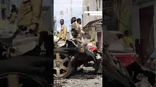 At least five people killed in car bomb in Somalias Mogadishu [upl. by Ho]