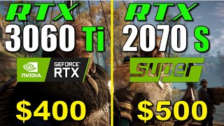 RTX 3060 Ti vs RTX 2070 Super  Test in 8 Games [upl. by Niotna]