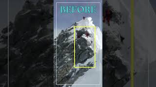 Mt Everests Famous Hillary Step Destroyed Mountaineers Confirm 2023 everest shorts [upl. by Sanjiv]