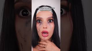 Phobias as makeup AQUAPHOBIA Tutorial 🫶🏻 [upl. by Eillo]