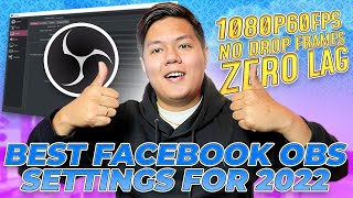 Best OBS Settings For Live Stream 2024 NO LAG NO DROP FRAME Facebook Gaming 2024 [upl. by Iover]