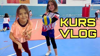 KURS VLOG  Tuananın Voleybol  Eflinin Jimnastik Kursu [upl. by Trinia]