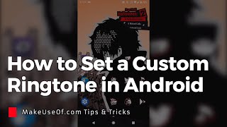 How to Set a Custom Ringtone on Android [upl. by Ecnerolf]