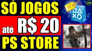 PROMOÇÃO DE OUTUBRO JOGOS BARATOS ATÉ 20 REAIS NA PLAYSTATION [upl. by Enelrak]