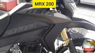 Nueva MOTO MRX 200 precio y características [upl. by Strang]