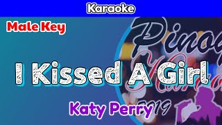 I Kissed A Girl by Katy Perry Karaoke  Male Key [upl. by Asfah573]