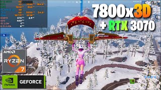 RTX 3070  Ryzen 7 7800x3D  1080p  Fortnite Chapter 5 Season 1 Performance mode [upl. by Attena598]