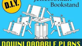 How to Make a Thomas Jefferson Jeffersonian Bookstand with Downloadable Plans [upl. by Sylvie]