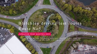 Driving Test Route No 5  Bletcheley  Milton Keynes [upl. by Ilaw]