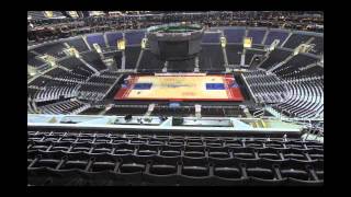 Staples Center Floor Change Kings to Lakers to Clippers [upl. by Hinson]