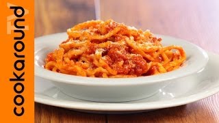 Pici allaglione  Ricetta pasta con sugo allaglione toscano [upl. by Allyn]