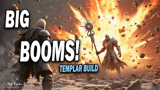 ESO  Infinite Archive Magicka Templar Build  Big Booms [upl. by Aray175]