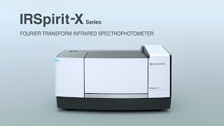 IRSpiritX Series Fourier Transform Infrared Spectrophotometer [upl. by Eiramanit]