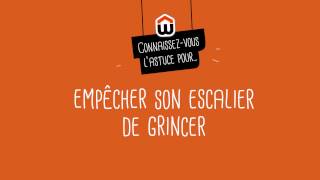 Empêcher un escalier de grincer [upl. by Nnahaid651]