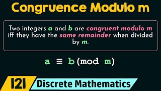 Congruence Modulo m [upl. by Cinda]