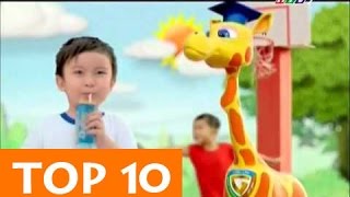 TOP 10 QUẢNG CÁO SỮA HAY NHẤT MỌI THỜI ĐẠI HD [upl. by Orrocos]