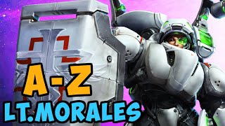 Lt Morales A  Z  Heroes of the Storm HotS Gameplay [upl. by Romilda]