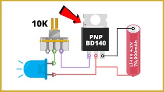 Simple LED Dimmer Circuit [upl. by Jariah802]