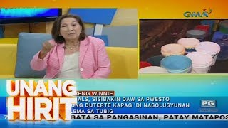 Unang Hirit Nakaambang water shortage sa 2025 paano pinaghahandaan  Hirit ni Mareng Winnie [upl. by Hurff]