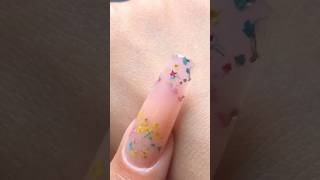 EASY WAY YOU DO COLOFRENCH DRYFLOWPOLYGEL NAIL EXTENSION 2024 💅nailartpolygelnailsytshorts [upl. by Hafital]