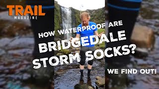 Just how waterproof are Bridgedales Storm Socks [upl. by Ballinger]