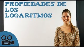 Propiedades de los logaritmos [upl. by Aiym99]