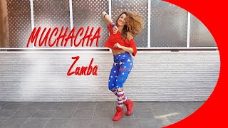 MUCHACHA Gente de Zona ft Becky G ZUMBA  Coreografía [upl. by Eustatius]