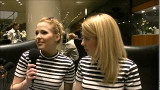 Eurovision 2014 Interview with the Tolmachevy Sisters Russia Part 2 of 2 [upl. by Eimmas633]