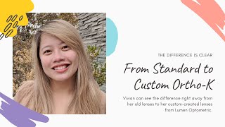 Vivians Happy With Her WAVE OrthoK Lenses [upl. by Berte]