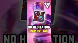 The No Hesitation PvE God Roll to absolutely grind for thefinalshape destiny2 geekermon [upl. by Alcus]