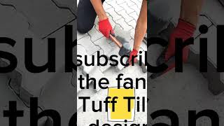 Amazing tuf tiles installation process trending manufacturing youtubeshorts [upl. by Boff328]