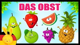 Das Obst auf deutsch lernen  German vocabulary  Fruits amp vegetables  Titounis [upl. by Merwin]