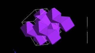 Crystallography Unit cell of cementite Fe3C [upl. by Jens]