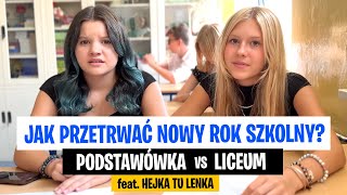 Jak przetrwać nowy rok szkolny Podstawówka vs Liceum [upl. by Hairahcez]