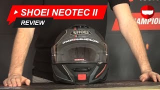 Shoei Neotec II Modular Helmet Review amp Unboxing  Championhelmetscom [upl. by Bish]