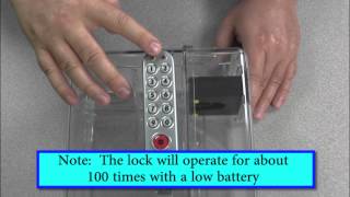 KitLock KEDL  Low Battery Alert amp Penalty Time [upl. by Amein966]