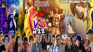 Escanor vs Estarossa Reaction Mashup Seven Deadly Sins 2x22 [upl. by Enniotna]