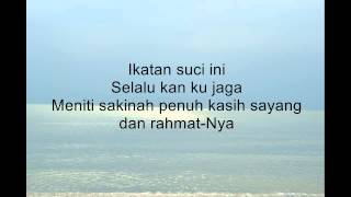 Kau Ditakdirkan Untukku Lirik  Inteam feat Edcoustic [upl. by Mizuki]