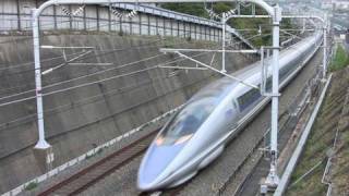 新幹線HD走行中×11200910Running Shinkansen Bullet Trains [upl. by Catrina52]