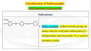 Sulfonamides part 2 Karmalawy [upl. by Lorac]